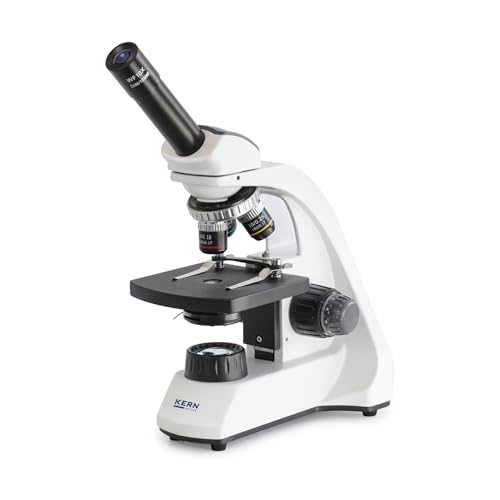 Microscope OBT 101 Kern à lumière transmise monoculaire avec grossissement net de 400x