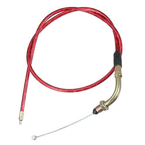 Câble d'accélérateur moto bloqué ? Changez pour ce câble coudé rouge 86cm