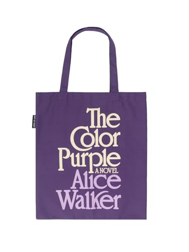 Out of Print The Color Purple (Alice Walker) Tote Bag with Inner Pocket - Gift for Book Lovers