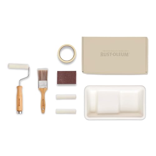 Rust-Oleum Ready to Roll - Eco Paint Kit (Small) - Kitchen Cupboard Gloss Restful Neutrals