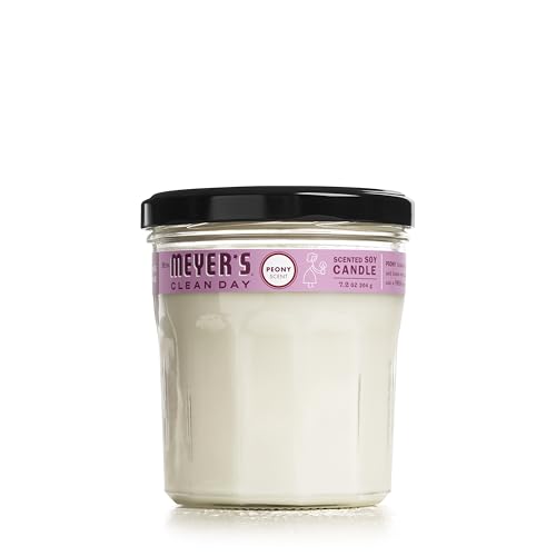 Bougie aromathérapie pivoine longue durée 35h aux huiles essentielles