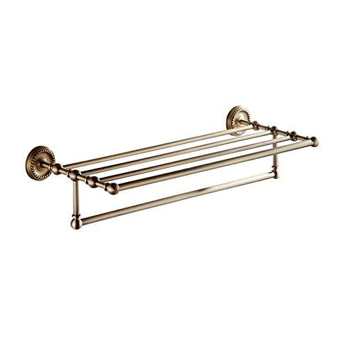 Porte-serviettes double mural pour optimiser l'espace et suspendre les draps de bain