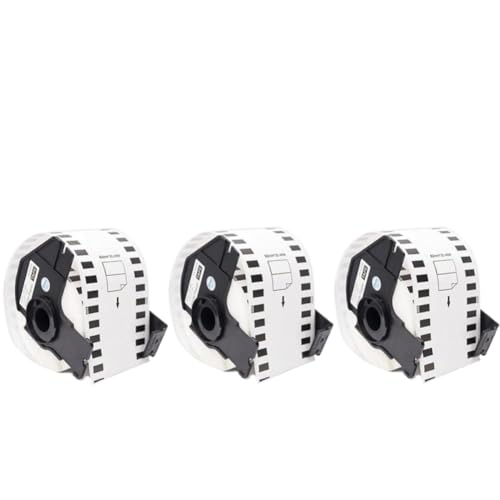 �T�[�}���v�����^�[���x�� 62 �~�����[�g�� X 30.48 ���[�g�� DK-22205 QL-700 QL-800 �� DK-2205 �ƌ݊�������(3Rolls)