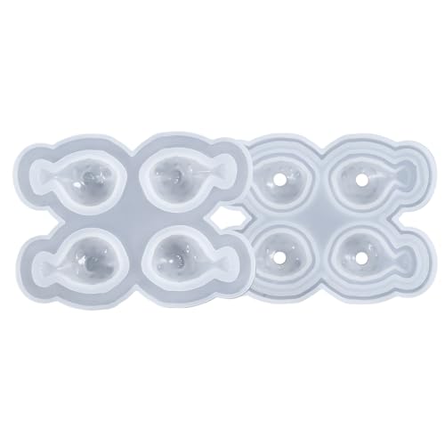 Easy Demold Ice Cubes Bandeja con tapa Accesorios Ideal para Whiskys Tequilas Vodka y cubitos de hielo