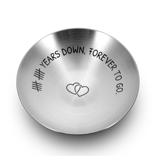 10 Year Anniversary Tin Gifts for Him Her 10 Year Anniversary Wedding Gifts for Wife Husband Couples 10th Wedding Anniversary Tin Gifts for Men Women Tin Gifts for 10th Anniversary Tenth Years Gifts