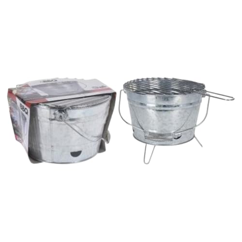 Parrilla de Barril Compacta de 27 cm: La Solución Perfecta para Asados en la Mesa con Sabor Auténtico a Carbón