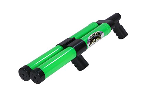 Water Sports Stream Machine Water Gun Cannon - Strong, Fun, Powerful Squirt Gun - Swimming Pool Toy For All Ages - 17” Double Barrel, Colors May Vary #TOP5