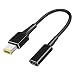 Produktbild BEYEE USB Typ C Buchse Eingang zu quadratischer Slim Tip Power (11,0 x 4,5 mm) PD Ladekabel Konverter passend für Thinkpad E440 E450 E550 E560 T430 T440 T440S LEN0V0 Yoga 13 Yoga A 11S