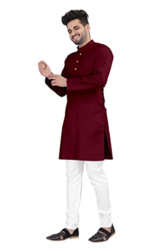 Image of Trustous Kurta for Mens in Cotton Classis Colours XS to 3XL Size