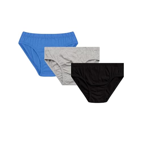 Image of Acumen Men's Underwear Briefs 3-Pack - 100% Combed Cotton, Anti-Bacterial Technology - Premium Ultrasoft Waistband