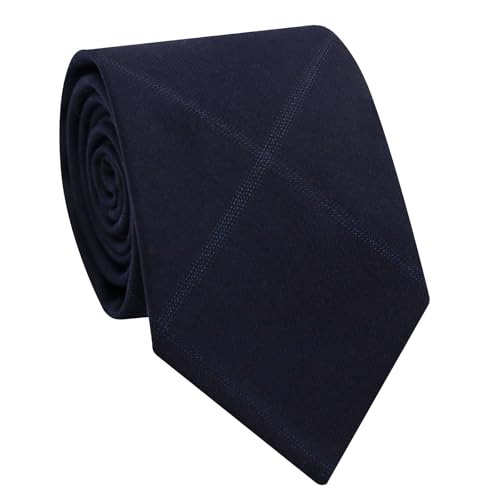 Image of Ties for Men, 3.15'' Mens Plaid Tie Checkered Pattern Necktie for Wedding Party Formal Casual Business Graduation