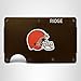 The Ridge NFL Wallet- Cleveland Browns - Slim Wallet, Card Holder, Carry up to 12 Cards RFID Safe, Blocks Chip Readers, Minimalist Wallet With Cash Strap & Extra Money Clip