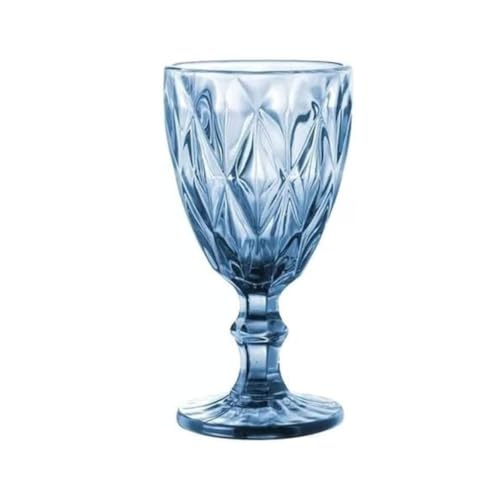 Recopilación de Crisa disponible en línea. 37 VITTORI Copas Vidrio Vino tinto Labrada Agua Cristal 335 ML (6, Azul C)