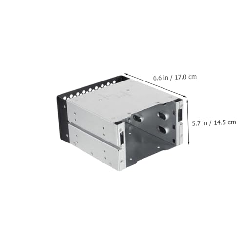 Uonlytech jaula de disco duro para HDD 3.5 pulgadas miniatura 5
