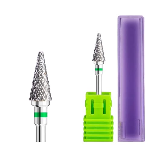 Mozulon ネイルドリルビット 回転式バーミリングネイルカッタービット 電動マニキュアペディキュアツール用 1個(Tungsten 07)