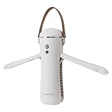 Sanivery Electric Portable Dryer for Clothes - Mini Clothes Dryer with Shoe Drying Attachment, Foldable Drying Rack, Super-Quiet Motor, Timers Automatically Shutdown - Compact Travel Dryers