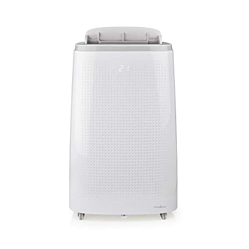 NEDIS Klimaanlage | WLAN | 16000 BTU | 140 m | Entfeuchtung | Android & iOS | Energieklasse: A | 3-Geschwindigkeitsstufen | 65 dB | Weiss 390 mm Weiss