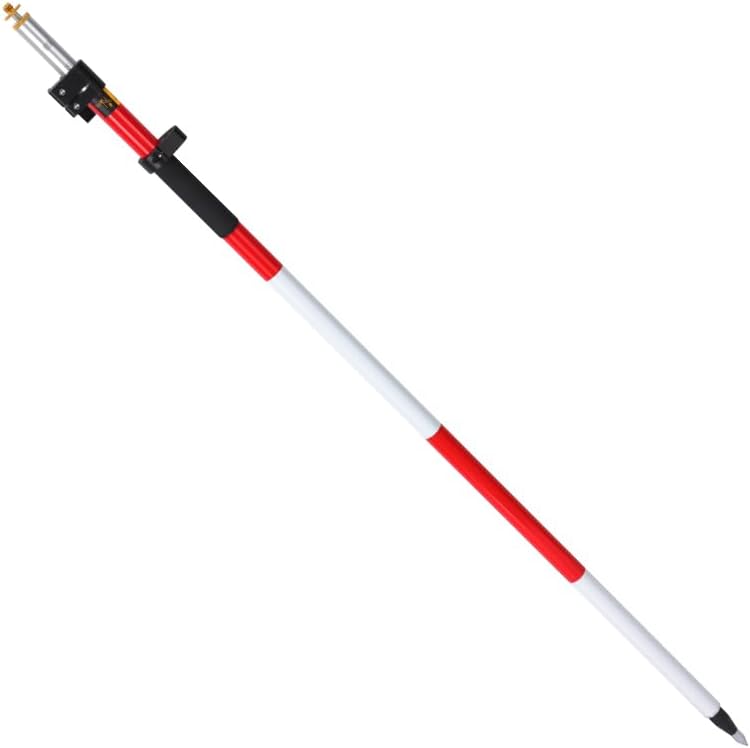 Aluminum Prism Pole with Quick Release Clamp (2.6M)