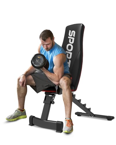 Foldable Weight Bench with 1200lb Capacity