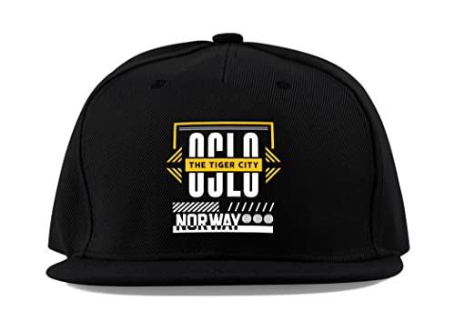 Casquette Oslo Norway ajustable en coton pour se protéger du soleil avec style