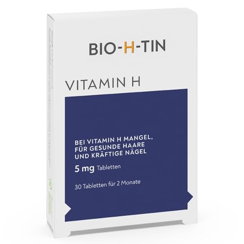 BIO-H-TIN Vitamin H Tabletten 5 mg beugen einem Mangel an Vitamin H vor 30 St. Tabletten