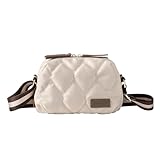 [リズデイズ] ショルダーバッグ レディース 軽い 小さめ お財布ショルダー ポシェット 撥水 旅行 サブバッグ (ナチュラル/グレーベージュ)