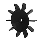 CANIGHT エアコンプレッサーファンブレード 小型冷却ファン部品 交換用モーターファンアクセサリ 工業生産用 空気圧縮機対応 Abs素材 1個