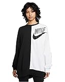 Photo Gallery nike abbigliamento sportivo over-over-over-over-fleece dance felpa nero bianco donna sciolto size xs xs, nero , xs plus