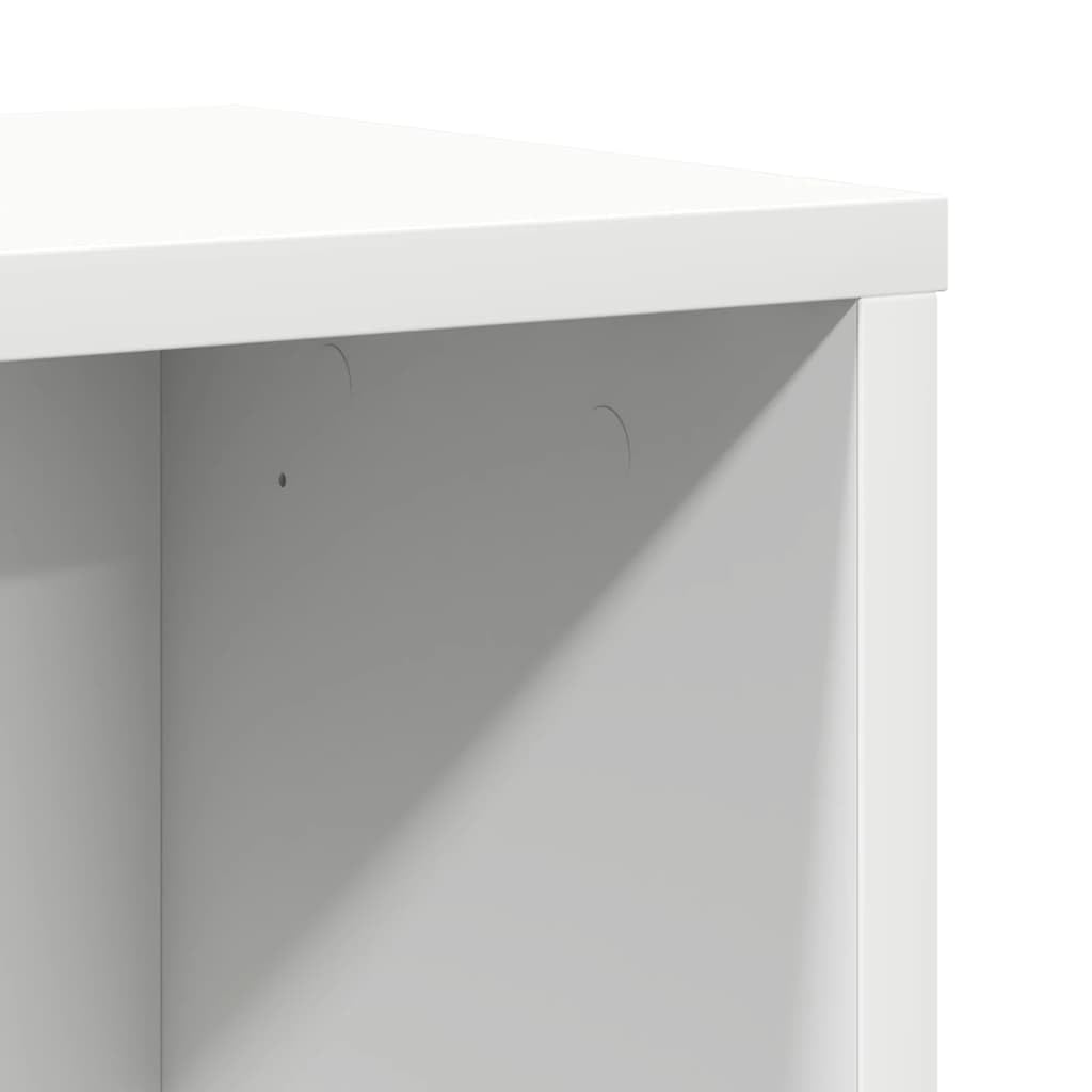 Generisch Bücherregal Weiß 60x24x85 cm Holzwerkstoff,Möbel,Regalsysteme,Bücherregale Bücherschränke-860409