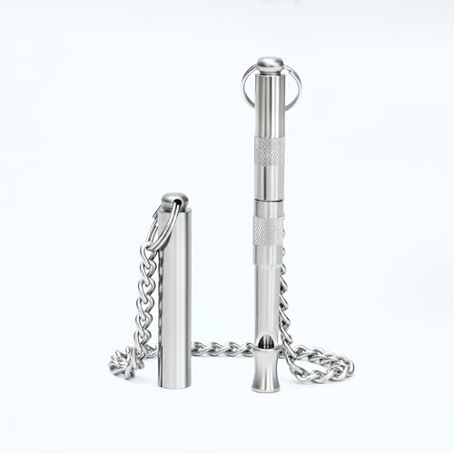 Subang SU2283 Dog Whistle With Metal Necklace Stop Neighbors Dog From Barking Adjustable Ultrasonic Silent Dog Whistle Professional Dog Training Whistles thumb #4