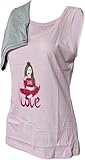 Photo Gallery gx gargix pigiama estivo primaverile donna in cotone, set magliao bretelline o canotta con pantaloncino, taglie s-m-l-xl,vari colori (it, testo, l, regular, regular, an238 b rosa) Photo Gallery gx gargix pigiama estivo primaverile donna in cotone, set magliao bretelline o canotta con pantaloncino, taglie s-m-l-xl,vari colori (it, testo, l, regular, regular, an238 b rosa)