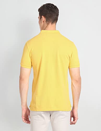 Image of U.S. Polo ASSN. Striped Slim Fit Polo T Shirts for Men - 100% Cotton, Half Sleeves Mens Tshirt