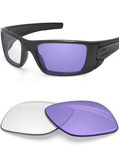 Image of BLAZERBUCK Anti-salt Polarized Replacement Lenses for Oakley Fuel Cell OO9096 Sunglass