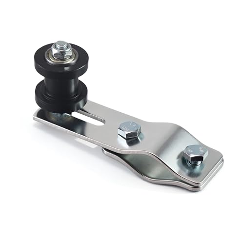 Chain Tensioner Adjuster W/8mm chain tensioner Guide wheel for 49cc 60cc 66cc 80cc Engine Motorized Bicycle Dirt Bike ATV bicycles（Black）