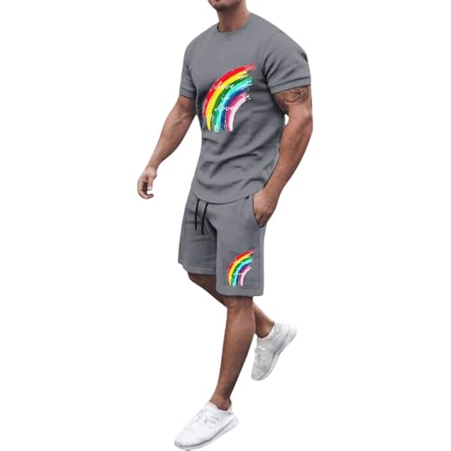 Ensemble décontracté homme t-shirt et short pour vos sorties estivales