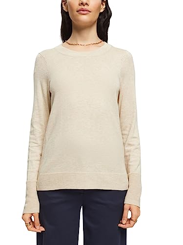 ESPRIT Damen 993EE1I302 Pullover, 289/SAND 5, M