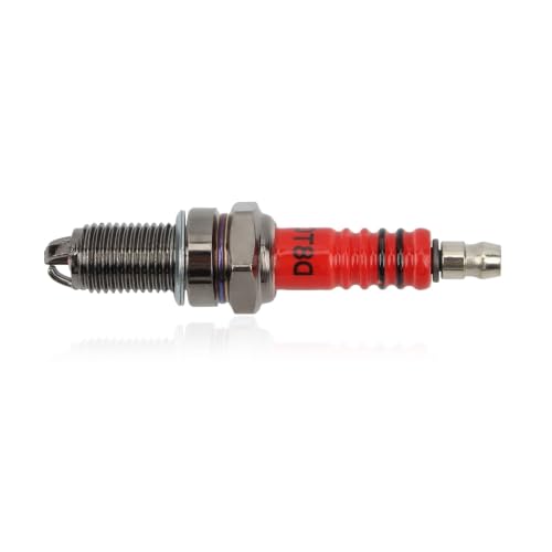 Bougie d'allumage de course moto 3 électrodes D8TC pour scooter GY6 125 150CC Atv