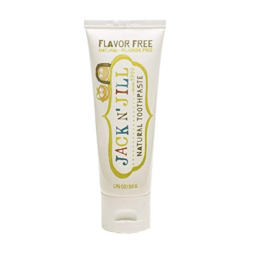 Jack & Jill | Jack N Jill Dentifricio Naturale - Senza Sapore | 3 x 50g