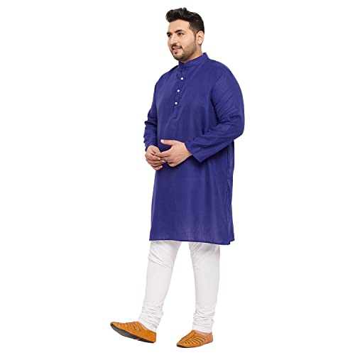 Image of Bigbanana Plus Size Men Regular Fit Kurta