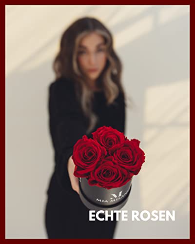 Rosenbox Mia Milano mit konservierten Rosen – Geschenkidee für besondere Anlässe
