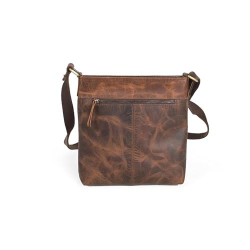 Image of Genuine Leather Sling Bag for Men, Stylish and Spacious Side Bag for Men, Crossbody Bag for Men Daily Use