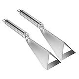 EPIGEIST 2 pezzi Coltelli Intaglio Frutta e Verdura in Acciaio Resistente Utensili da Cucina Ergonomici per Ristoranti Affilati e Sicuri per Intagliare Patate Mele e Cetrioli