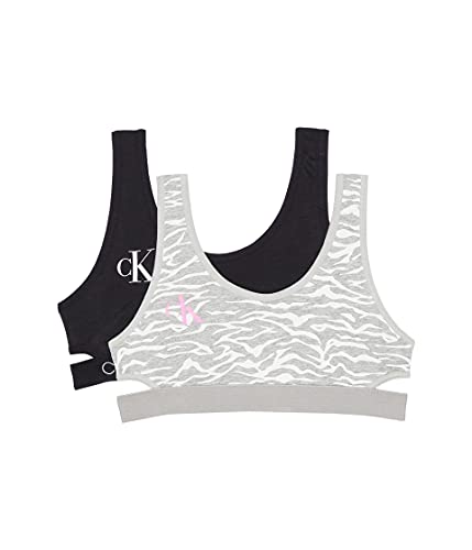 Calvin Klein Girls' Two pack Cutout Bralette