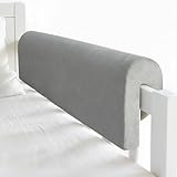 Smashier Toddlers' Bed Rail Bumpers Protector, Children's Bed Guardrail Padding, Soft Cushioned Barrier...