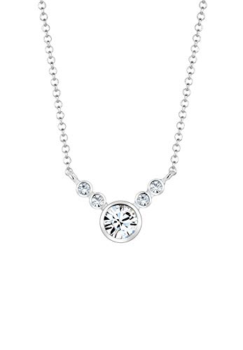 Preisvergleich Produktbild Elli Halskette Damen Collier mit Swarovski® Kristalle in 925 Sterling Silber