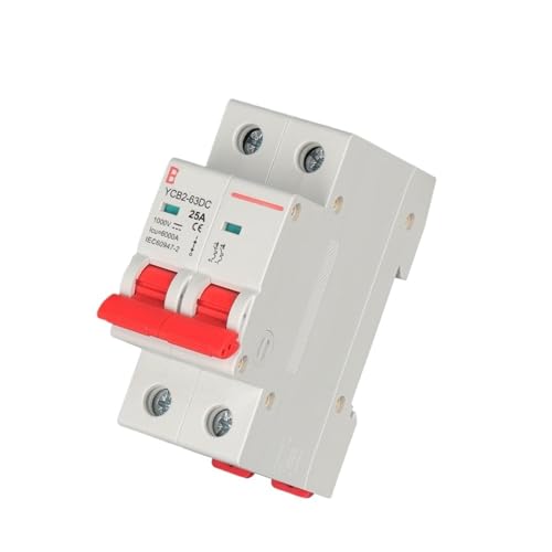 Disjoncteur solaire 1000V CC monophasé haute performance pour la protection photovoltaïque