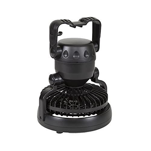 Stansport 450 18-Led Camping Lantern With Fan , Black #TOP4