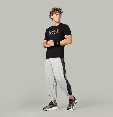 Image of XTEP Men Men's Training T Shirt Comfort Stretch & Eco Friendly Soft Touch | Odour Control, Breathable & Lightweight Performance T Shirt