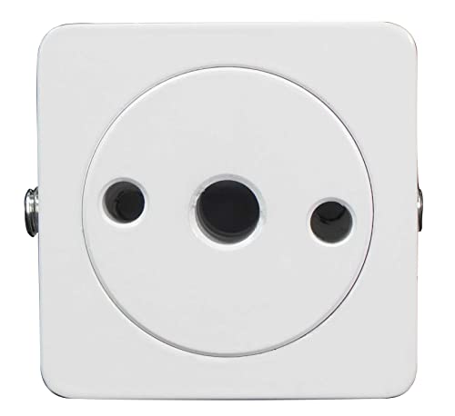 Image of Rockville MAC90W Bundle: (2) 8 in White Aluminum Wakeboard Tower Speaker Pod Enclosures, (2) MAC360W 360 Degree Swivel Surface-Mount Clamps for Pods, 4-Items