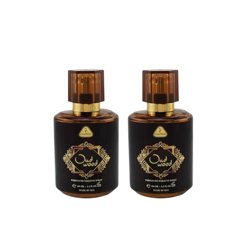 Image of Dorall Collection Orientals Oud Wood Eau de Toilette For Men & Women 100ml (Pack of 2)